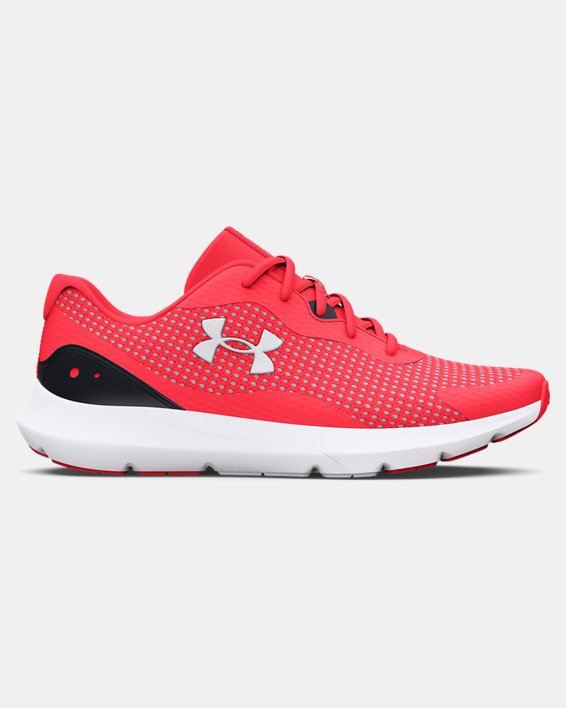 Men's UA Surge 3 Running Shoes in Red image number 0